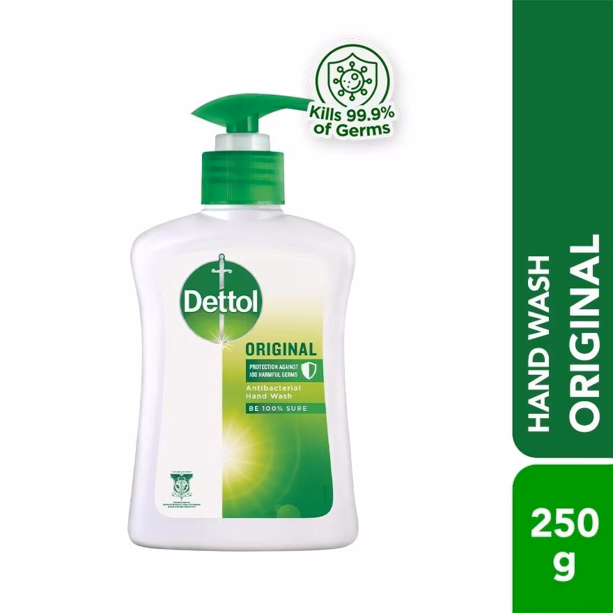 DETTOL
Antibacterial Hand Wash Original 250g