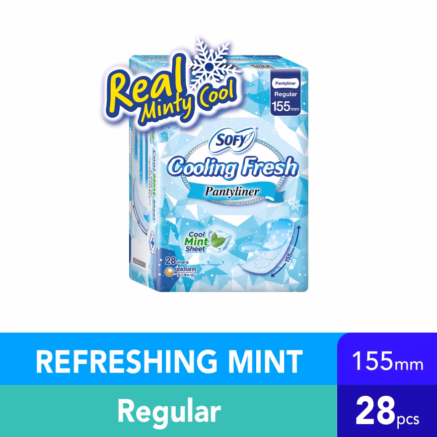 SOFY
Cooling Fresh Pantyliner 155mm 28s