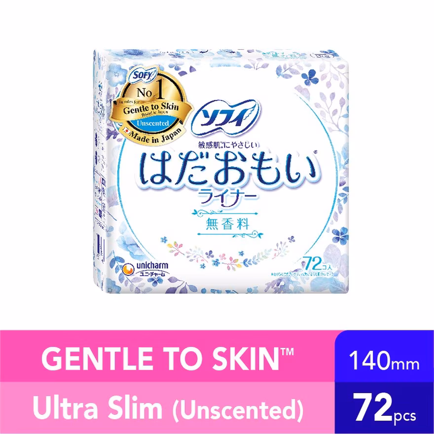 SOFY
Hadaomoi Pantyliner Fragrance Free 72s
