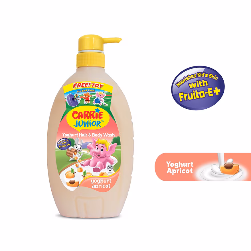 CARRIE JUNIOR
Hair & Body Wash Apricot Yoghurt 700g