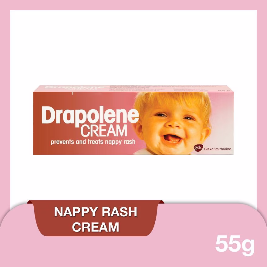 DRAPOLENE
Nappy Rash & Redness Cream 55g