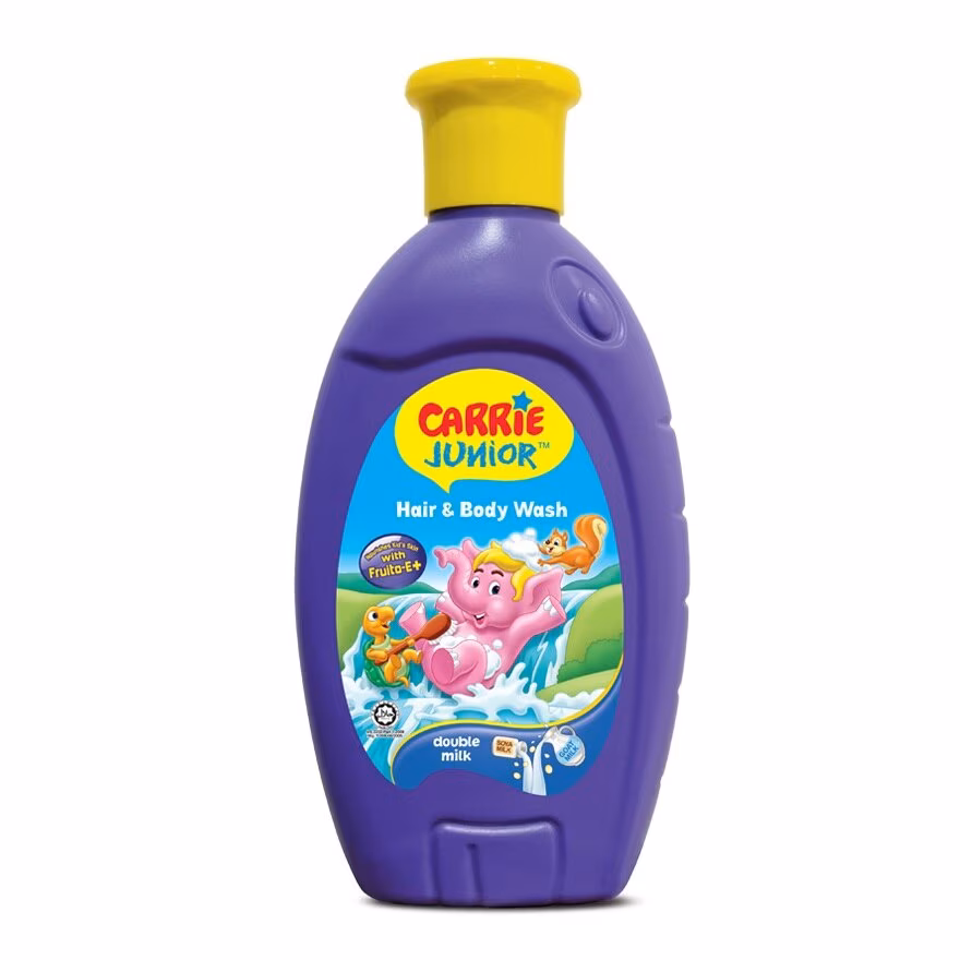 CARRIE JUNIOR
Hair & Body Wash Double Milk 280g