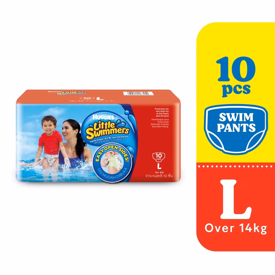 HUGGIES
Little Swimmers Swim Pants L 10s