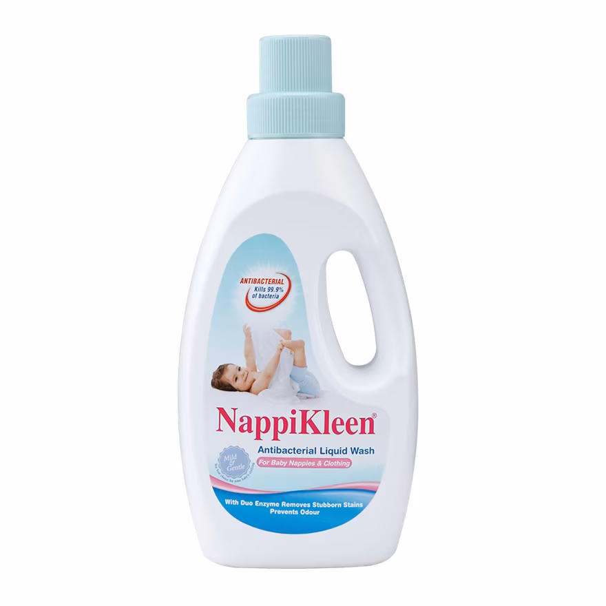 NAPPIKLEEN
Anti Bacterial Baby Liquid Wash 1kg