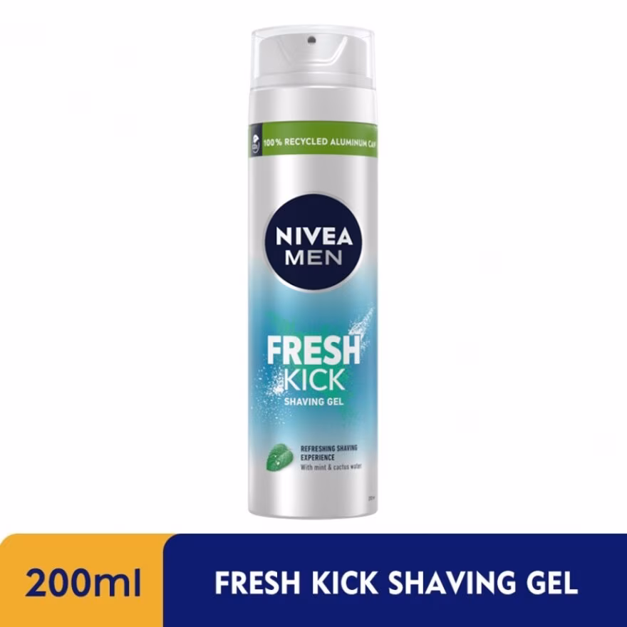 NIVEA FOR MEN
Cool Kick Shaving Gel 200ml