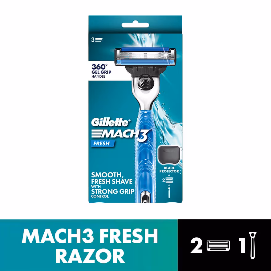 GILLETTE
Mach3+ Razor 2 Up