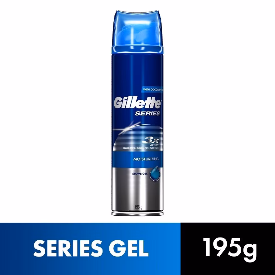 GILLETTE
Series Shave Gel Moisturizing 195g