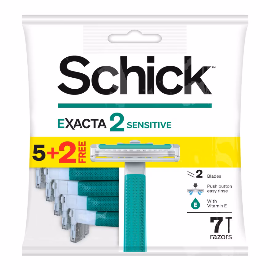 SCHICK
ExtraII Sensitive Disposable Razor 5’s