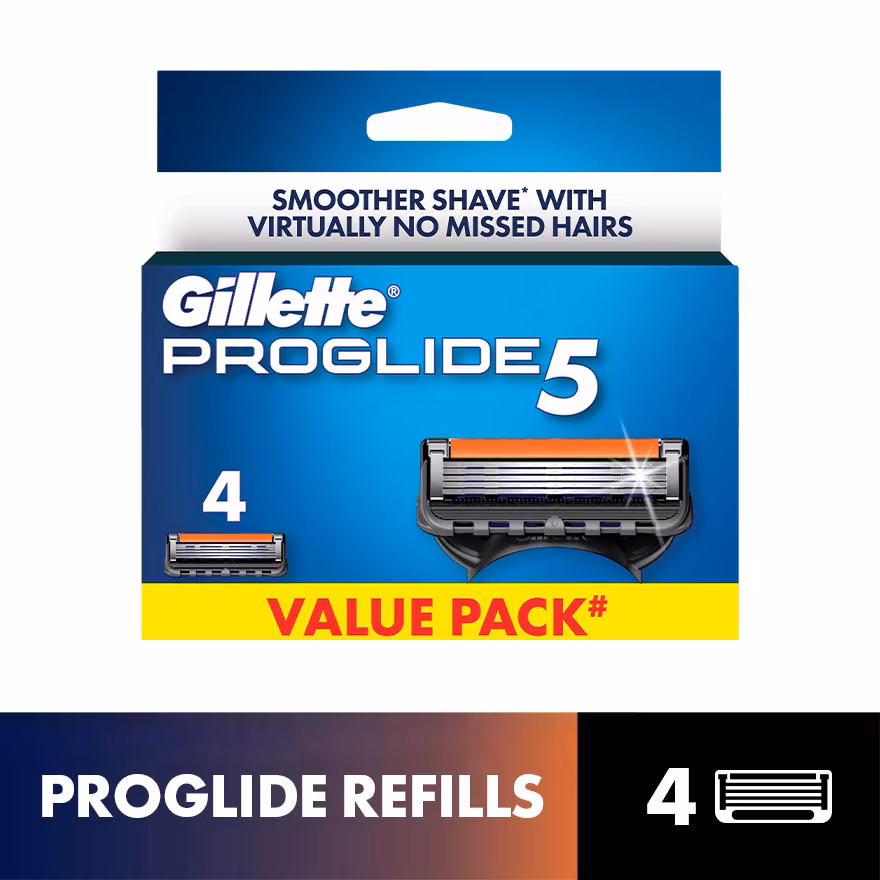 GILLETTE
Fusion5 Proglide Refill 4s