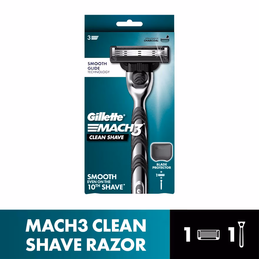GILLETTE
Mach 3 Clean Shave Razor 1Up