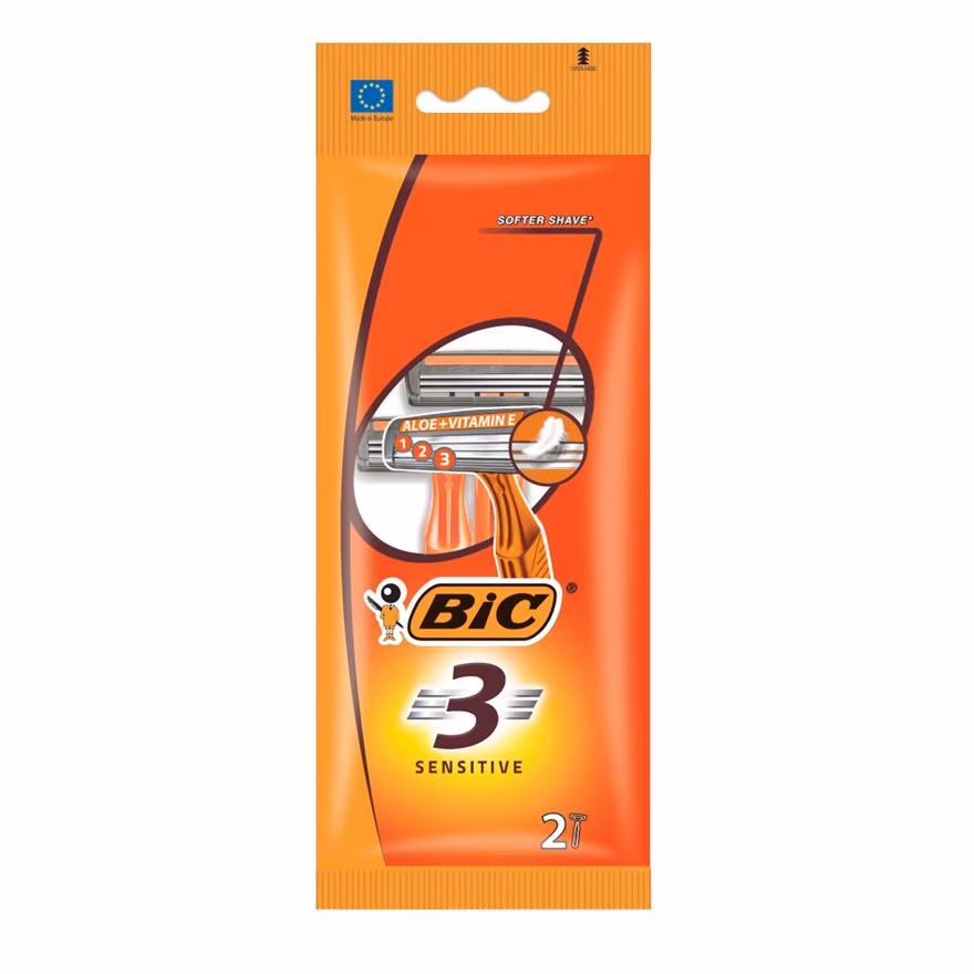 BIC
3 Blade Disposable Pouch 2s