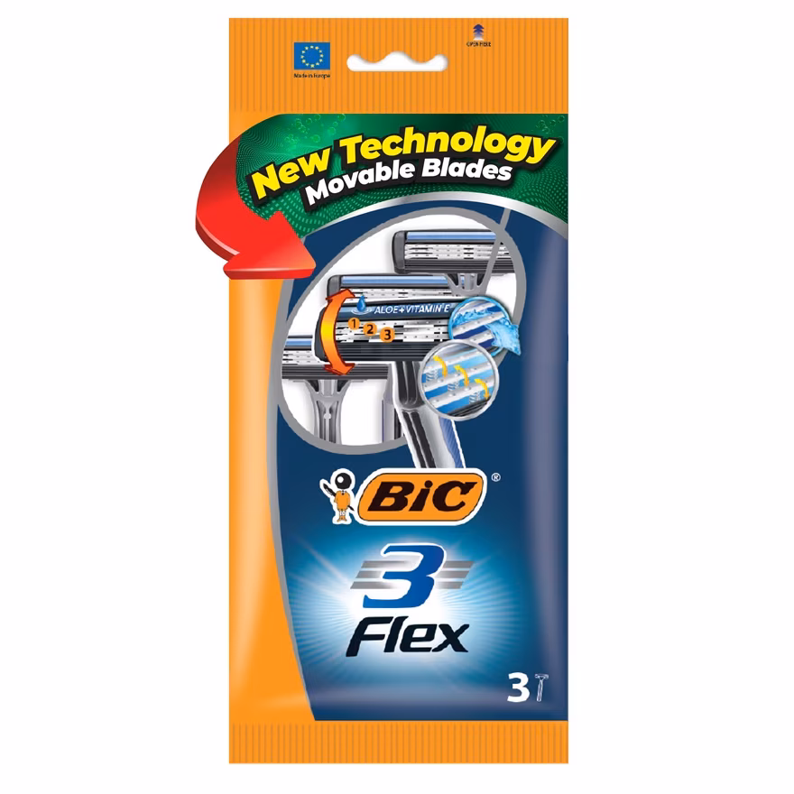 BIC
Flex 3 Pouch 3s