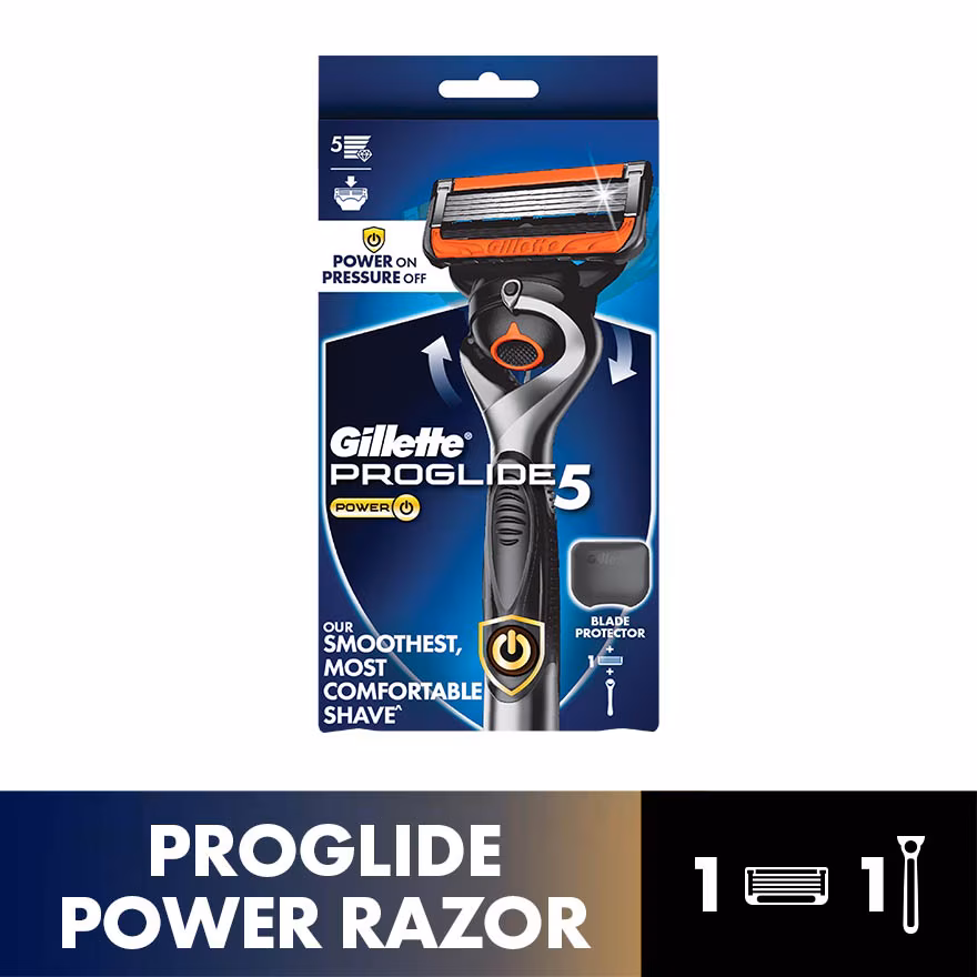 GILLETTE
Fusion5 Proglide Power Razor 1s