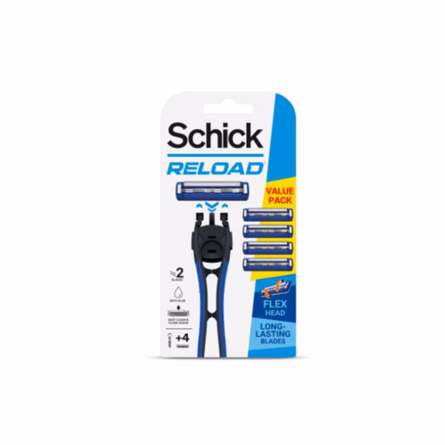 SCHICK
Reload 2 Kit 4 1s