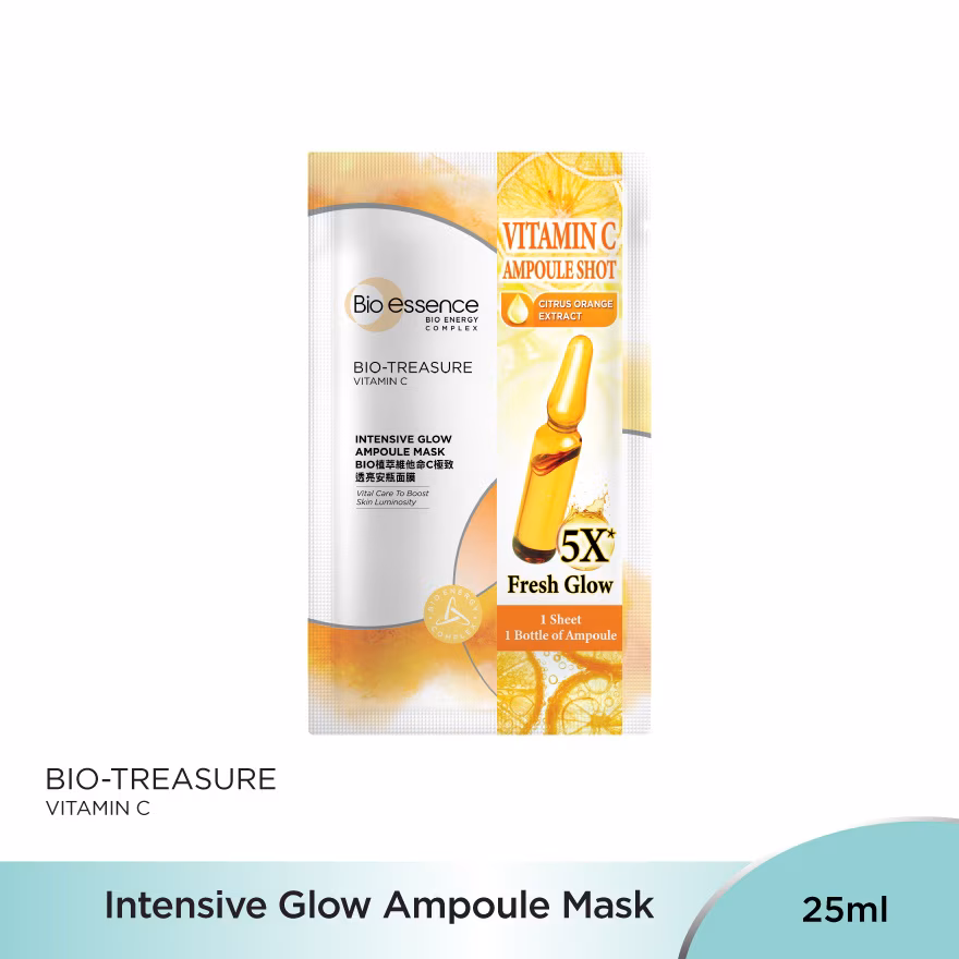 BIO-ESSENCE
Bio-Treasure Intensive Glow Ampoule Mask 1s