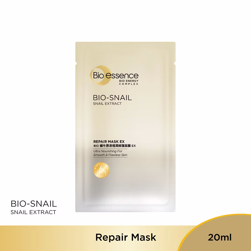BIO-ESSENCE
Bio-Snail Repair Facial Mask 1’s
