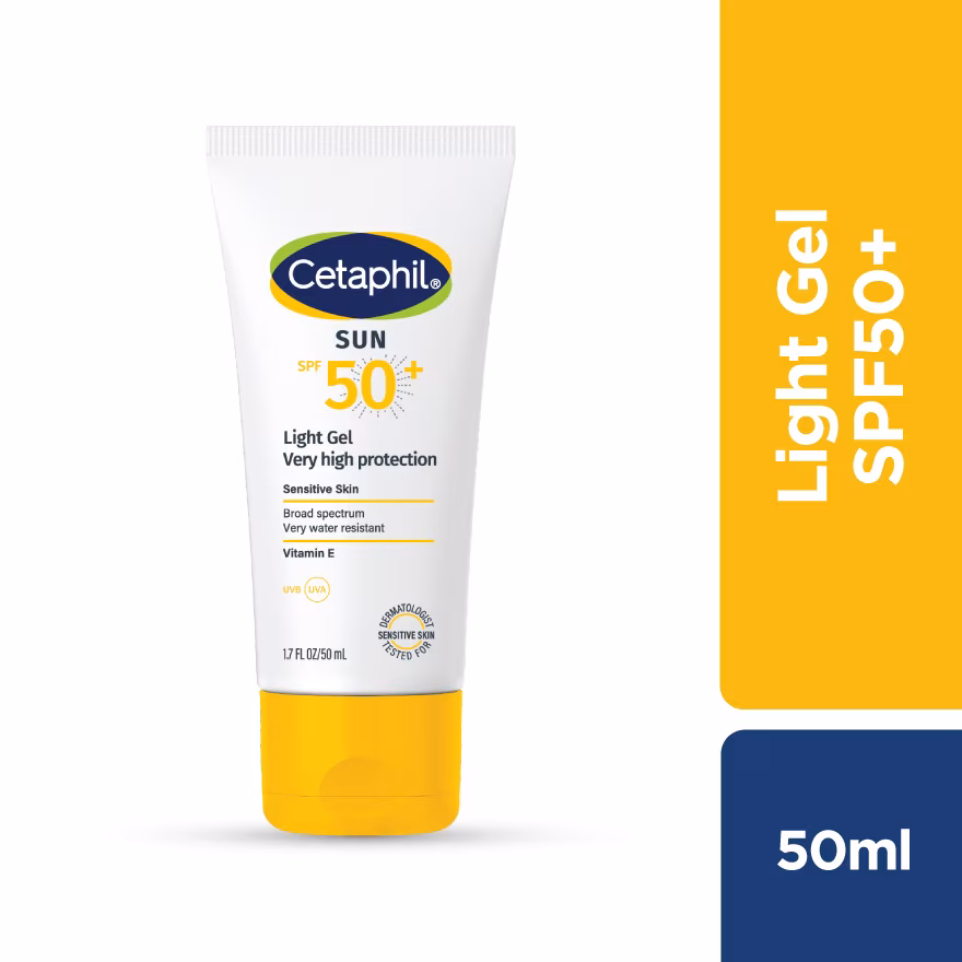 CETAPHIL
Sun SPF50 Light Gel Sunscreen For Face & Body 50ml