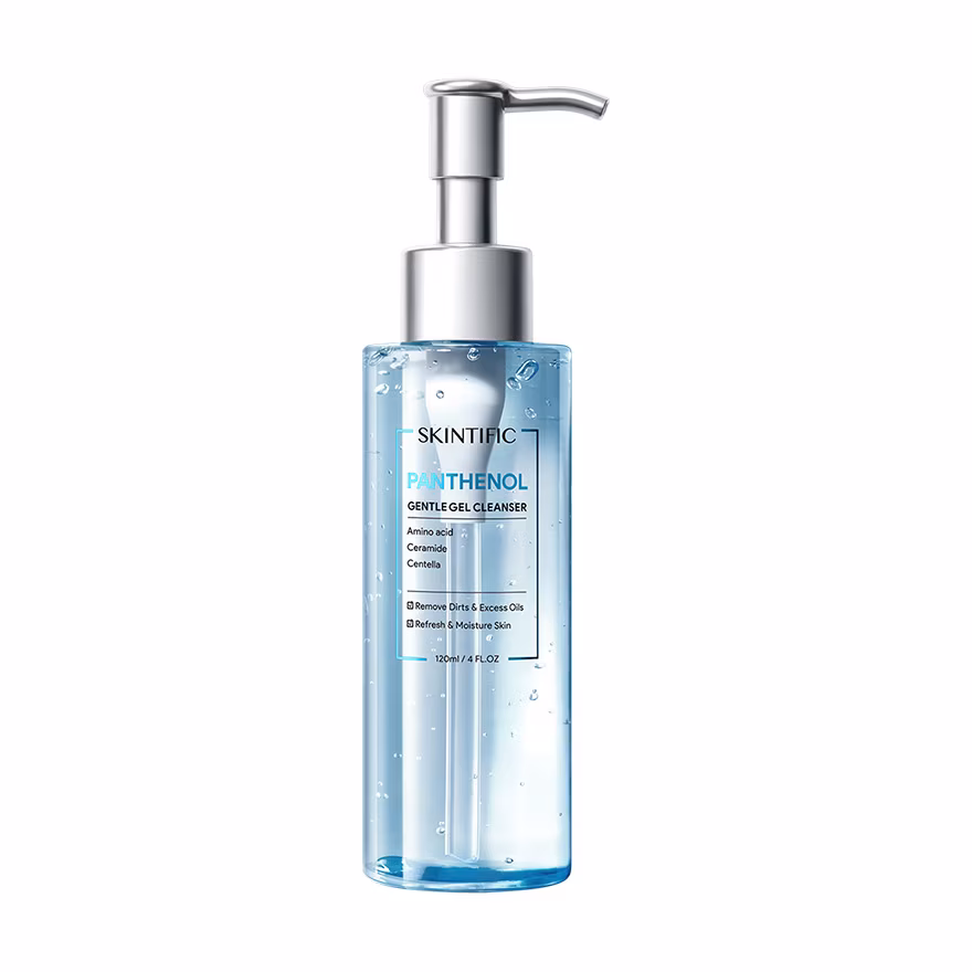 SKINTIFIC
Panthenol Gentle Gel Cleanser 120ml