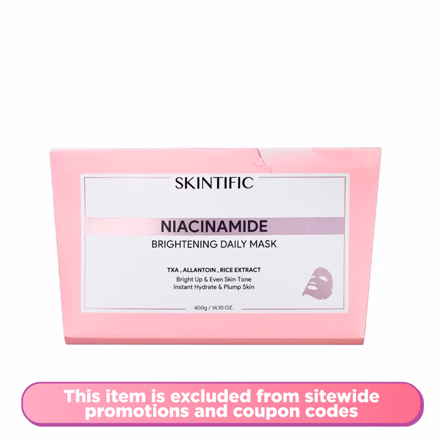 SKINTIFIC
Niacinamide Brightening Daily Mask 30s