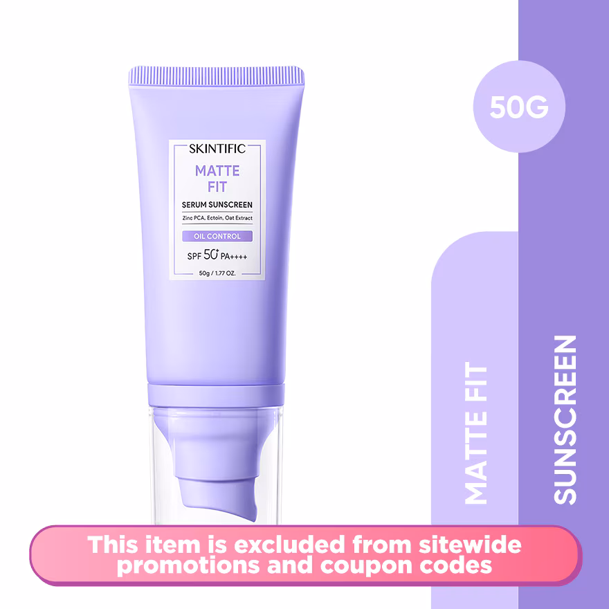 SKINTIFIC
Matte Fit Serum Sunscreen 50g