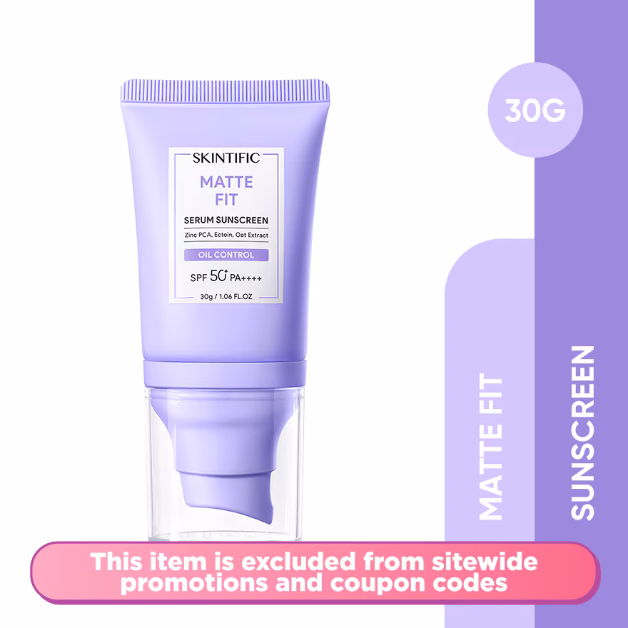 SKINTIFIC
Matte Fit Serum Sunscreen 30g