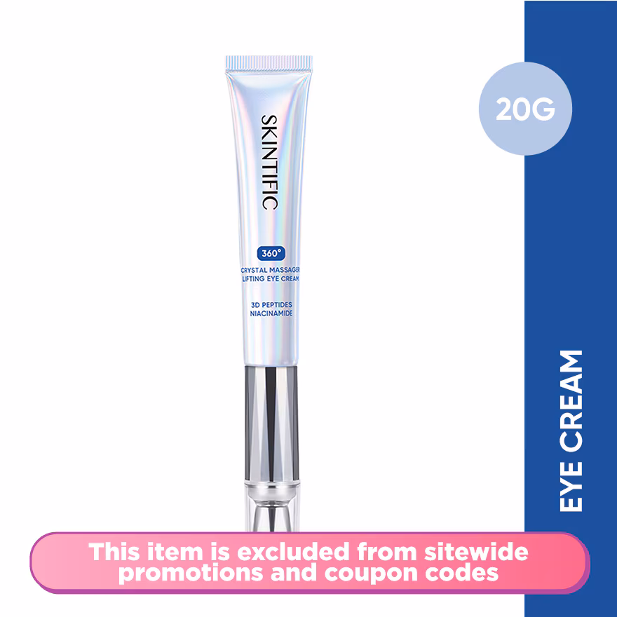 SKINTIFIC
360 Crystal Massager Lifting Eye Cream 20g