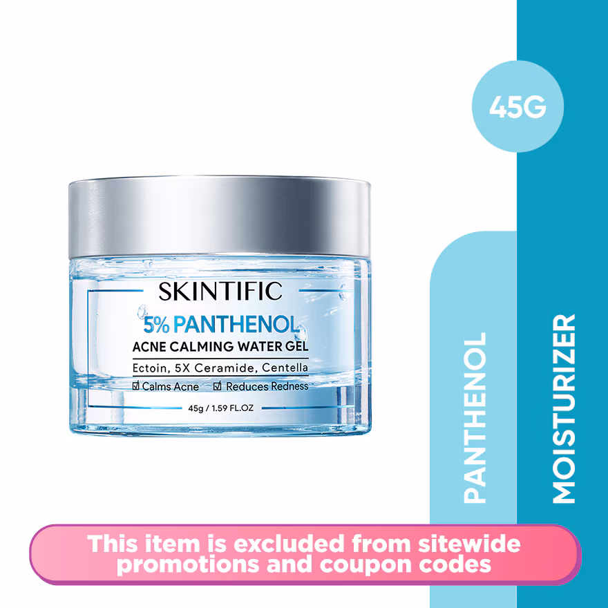 SKINTIFIC
5% Panthenol Acne Calming Water Gel 45g