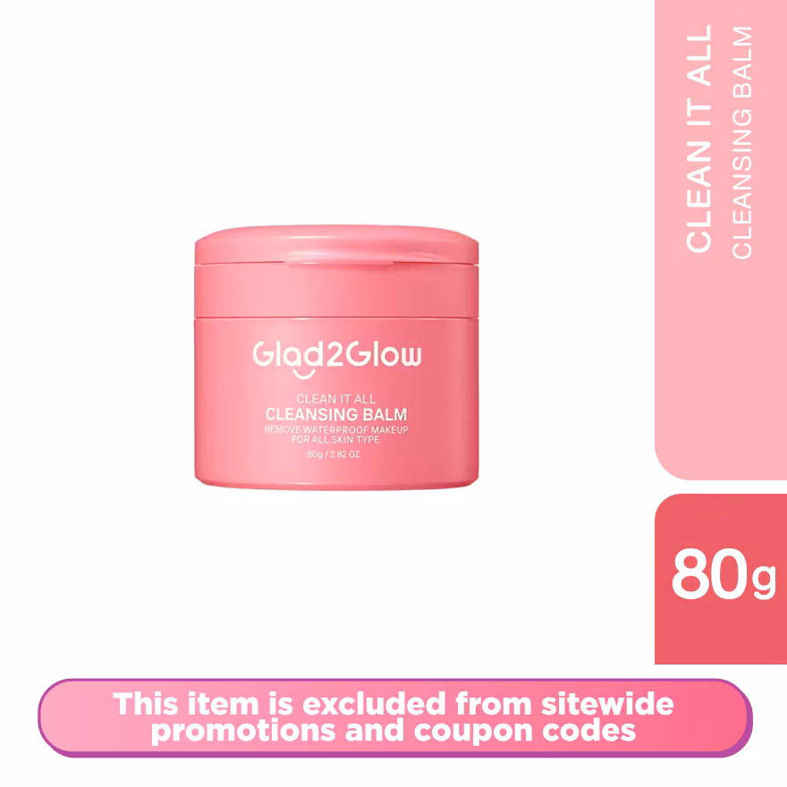 GLAD2GLOW
Clean It All Cleansing Balm 80g