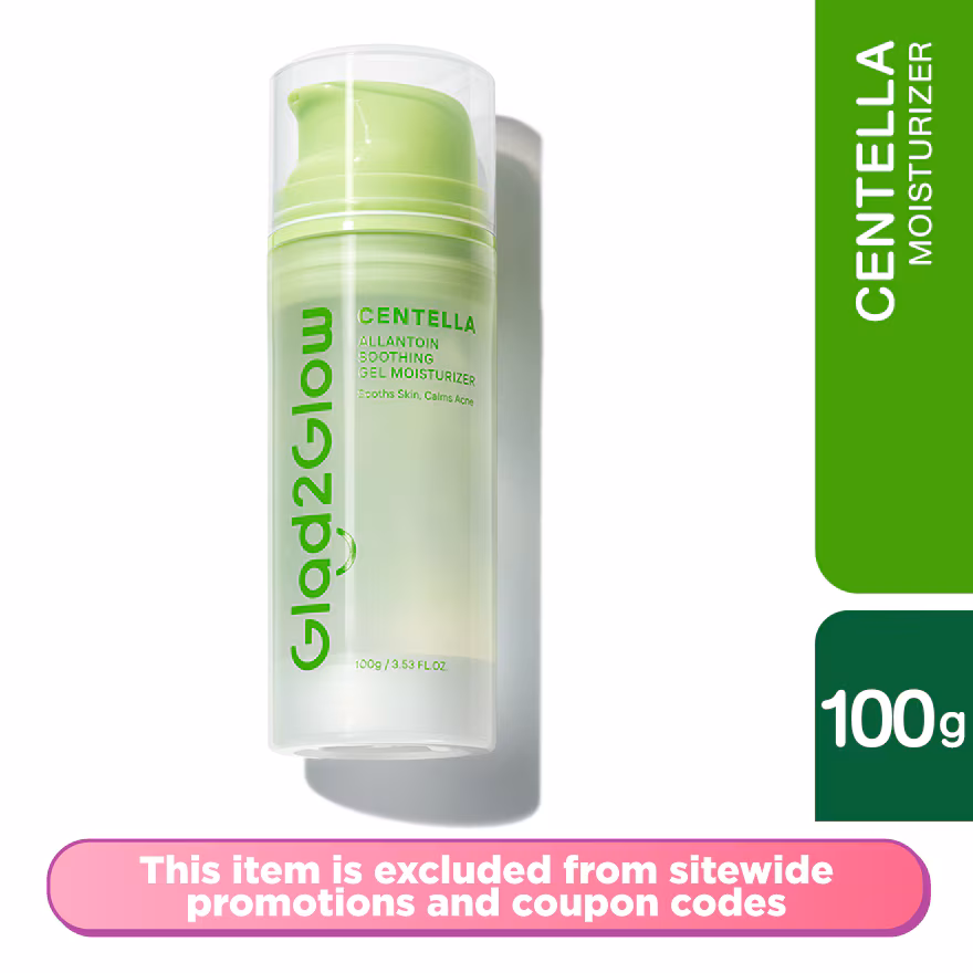 GLAD2GLOW
Centella Allantoin Soothing Gel Moisturizer 100g
