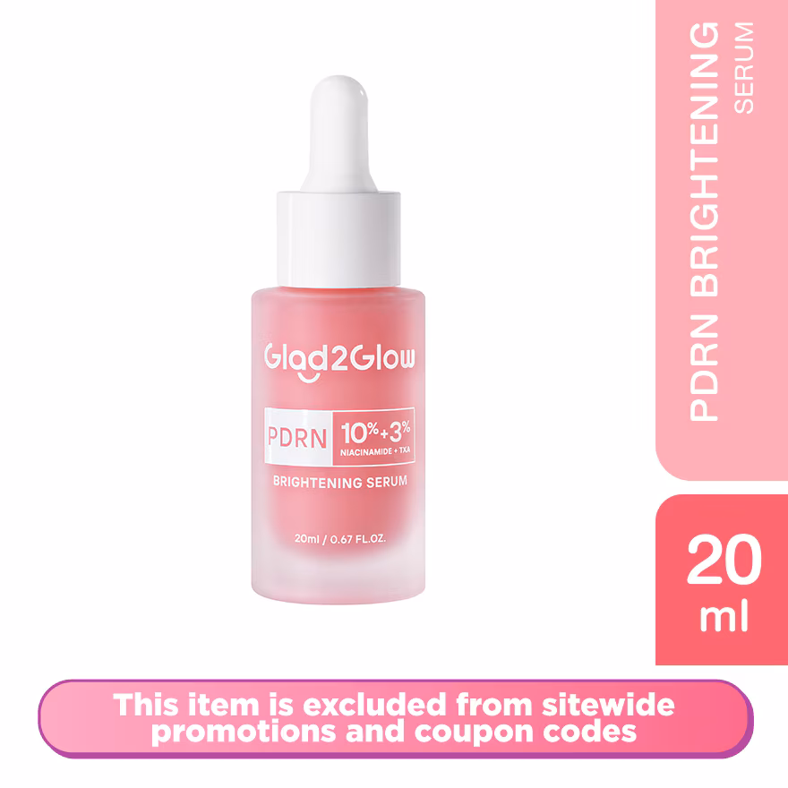GLAD2GLOW
PDRN 10% Niacinamide 3% TXA Brightening Serum 20ml
