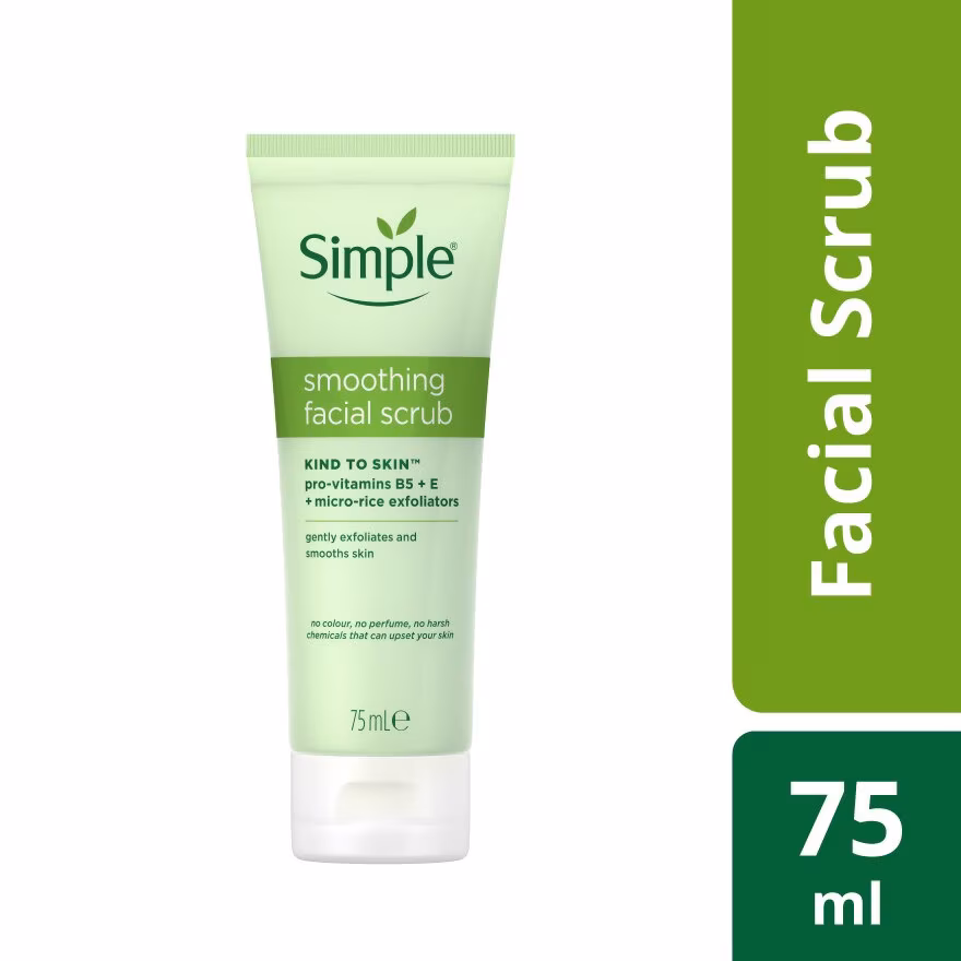 SIMPLE
Kind to Skin Smoothing Cleansing Scrub 75ml
