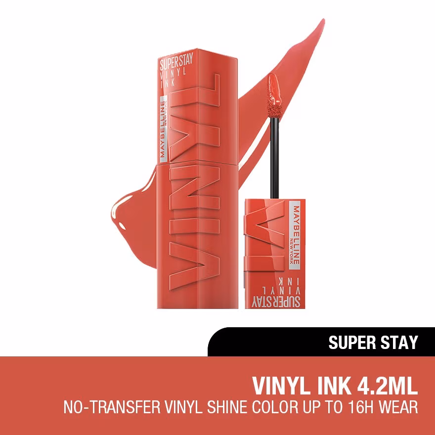 MAYBELLINE
Super Stay Vinyl Ink 65 Saucy