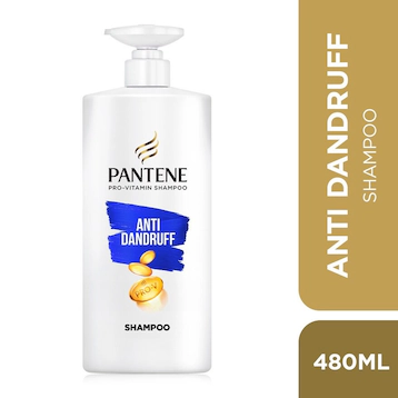 PANTENE
Shampoo Anti Dandruff 480ml