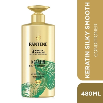 PANTENE
3mm Keratin Smooth Conditioner 480ml