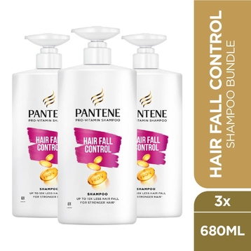 PANTENE
Shampoo Hair Fall Control 680ml [Bundle of 3]