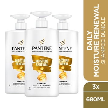 PANTENE
Daily Moisture Renewal Shampoo 680ml X3