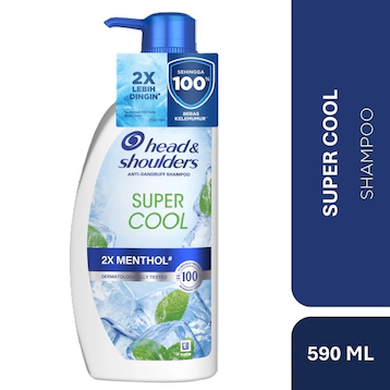 HEAD&SHOULDERS
Super Cool Shampoo 590ml