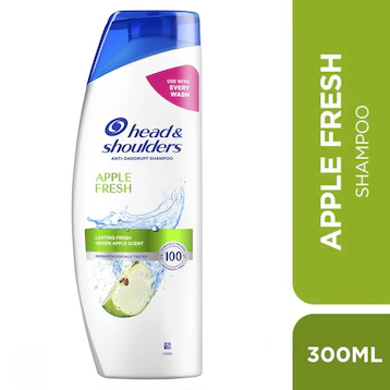 HEAD&SHOULDERS
Apple Fresh Shampoo 300ml