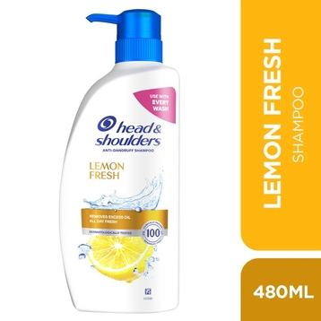 HEAD&SHOULDERS
Lemon Fresh+ Shampoo 480ml